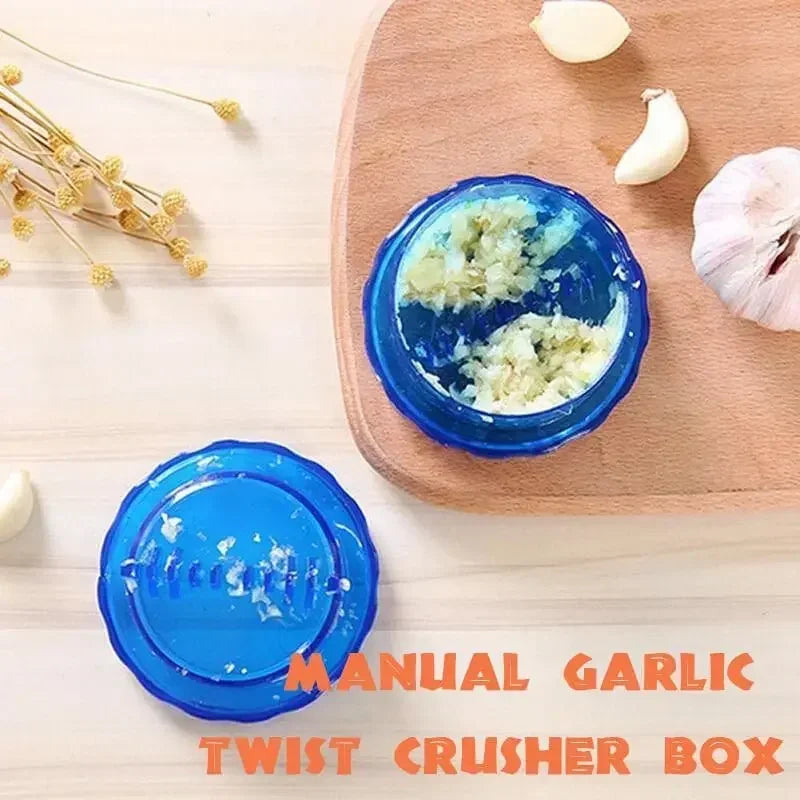 Multifunctional Garlic Crusher: Manual Press & Chopper for Easy Kitchen Prep