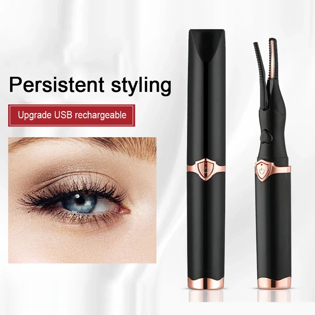 USB Rechargeable Heated Eyelash Curler: Quick, Long-Lasting Curling Solution