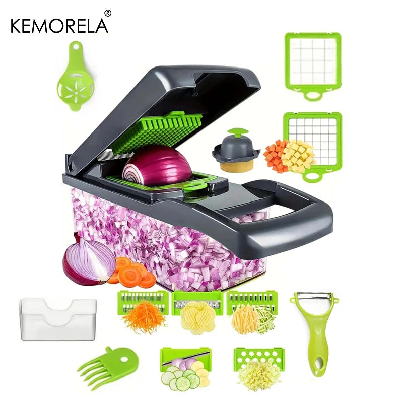 Multifunctional Vegetable Chopper: Kitchen Essential for Effortless Slicing and Dicing