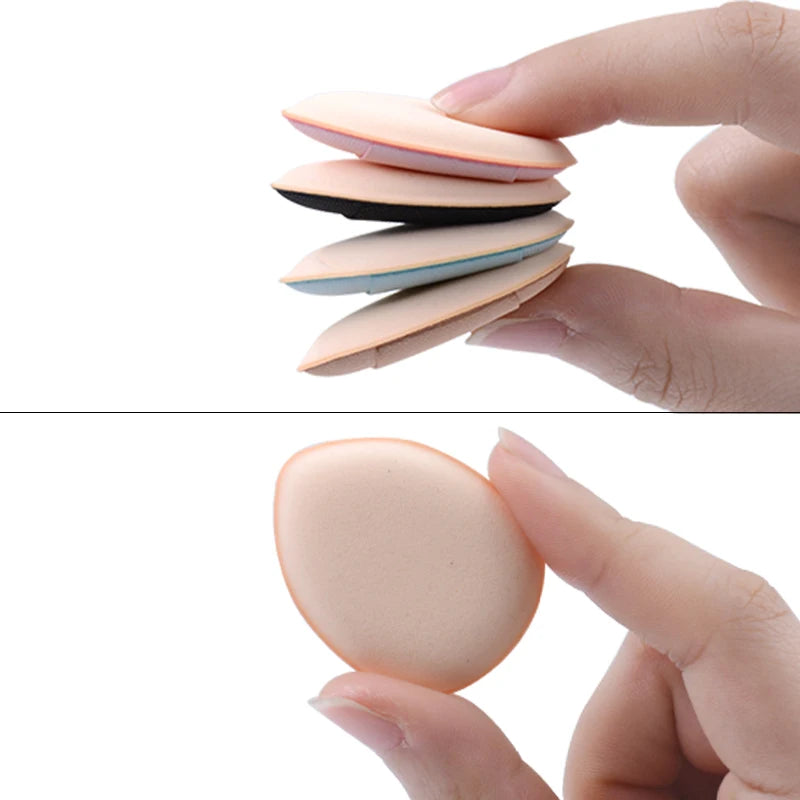 Mini Finger Puff Foundation: Air Cushion Powder Sponge Set